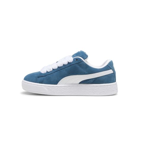 PUMA Kids Boys Suede XL Jr Lace Up Sneakers Shoes Casual - Blue - Size 4.5 M3