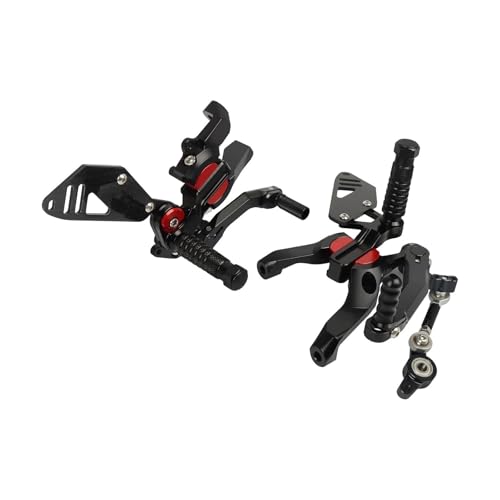 Repose-Pieds Moto Panigale V2 en Aluminium CNC Finition Premium Noir