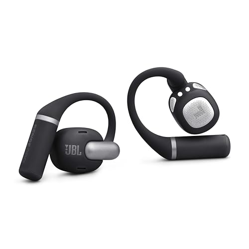 Image of JBL Sense Pro Open Ear Headphones, Spatial Sound, Earhook Fit | Built For Running With Situational Awareness, Water Resistant, Wireless Charging Case, Long Battery Life, App Customization