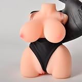 Mini Sex Doll for Men Anime Pocket Pussy with Realistic Big Boobs vabina Anal,protable Male Masturbator Toy 1.74lb