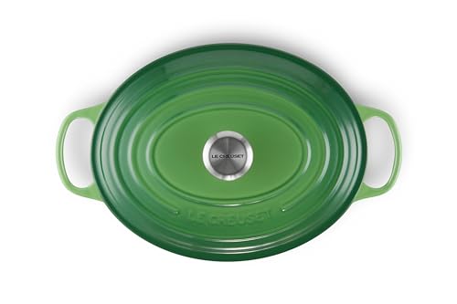 Image of Le Creuset Evo Oval Casserole 31 Cm- Bamboo Green
