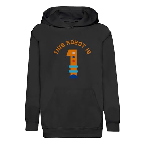 Sweat à capuche enfant robot hoodie anniversaire cadeau vêtement mécanique
