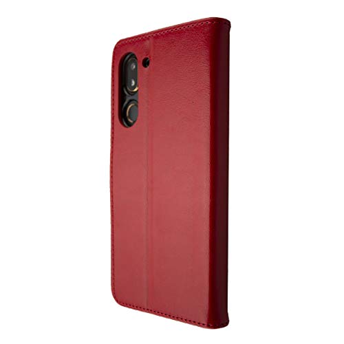 caseroxx Bookstyle-Case for Doro 8080/8062, Cover, faux leather, red, Card Slots & Magnetic Closure - Image 4