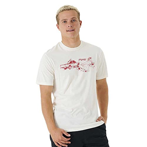 T-shirt Rip Curl Keep On Trucking 2XL vêtement été décontracté manches courtes