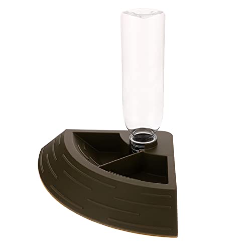 FONDOTIN 爬 用 用水 み場 2 in 1 トカゲ ヘビ用 餌 製 十分な水容 利な 水機