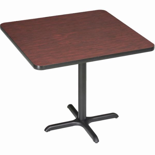 36 in. Interion Square Bar Height Restaurant Table Mahogany