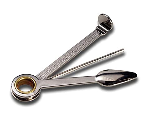 wasserpfeifenversand budawi Pipas funda de metal 3 piezas Longitud 8 cm