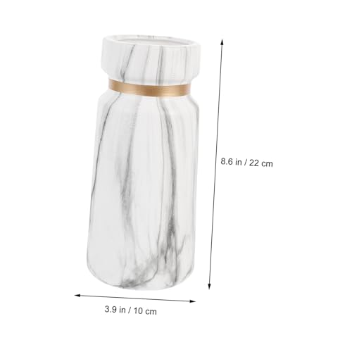 Vase en céramique rétro au design délicat pour fleurs