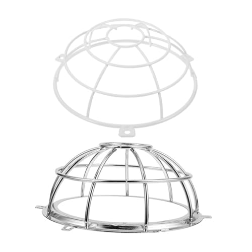 LOORGVEL 2 Piezas Protector para Rociador contra Daños y para Detector de Humo y Sensor de de Instalación Fácil Desmontaje Diseño Resistente y para Hogar