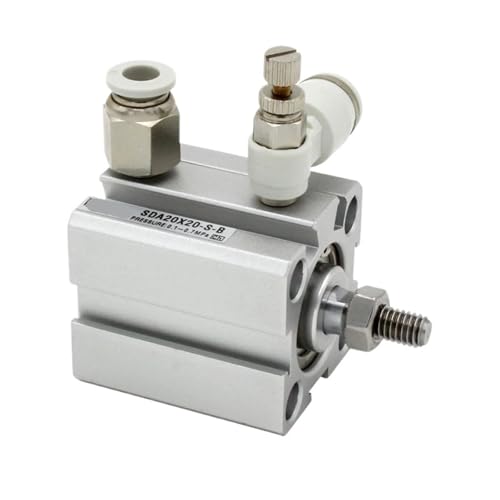 Vérin pneumatique compact SDA40 pour serrage et lignes de tri - 2