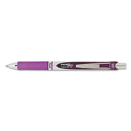 Bolígrafo retráctil liquid gel Pentel BL77V Líquido miniatura 1