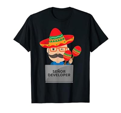 Desarrollador Señor Desarrollador Senior Moustache Sombrero Geek Camiseta | Ya disponible en tu tienda friki favorita! En mundofriki.es! Desarrollador Señor Desarrollador Senior Moustache Sombrero Geek Camiseta | Ya disponible en tu tienda friki favorita! En mundofriki.es!