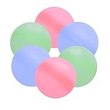 BECROWM 6Pcs Reusable Silicone Balls, Soft Silicone Balls for Dog Swimming Pools, Accompany Pets for Outdoor Sports, Separable Water Bullets
