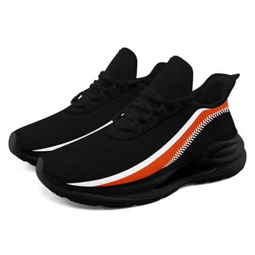Custom Baseball Shoes for Women Men Personalize Running Sneakers Breathable Cushion Walking Trainers Lightweight Tennis Shoes3