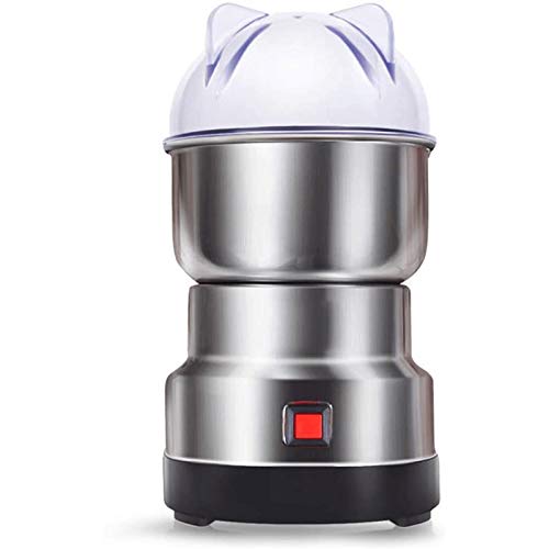 ZOUSHUAIDEDIAN Elektrische Kaffeemühle for Bohnen, Gewürze und mehr, Edelstahlklingen, for Heimgebrauch, Büro, for…