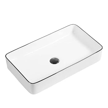 JOMOWN 洗面ボウル 605×355×110mm Amazon.co.jp: 【JOMOWN限定販売】 オシャレ 洗面ボウル 大型