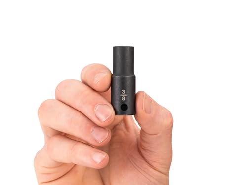 Image of TEKTON 3 /8 Inch Drive x 3 /8 Inch Semi-Deep 6-Point Impact Socket | SID14010