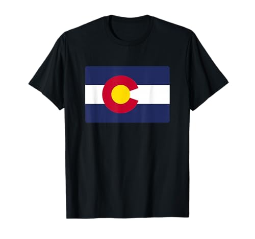 Colorado-Flagge, für Herren, Damen, Kinder, CO-Souvenir, Geschenk T-Shirt
