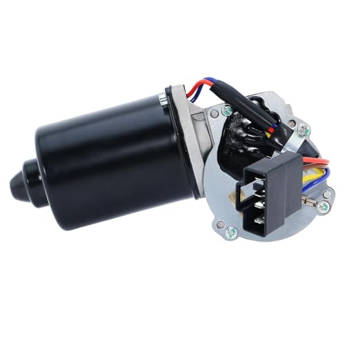 Image of BDELI New Front Windshield Wiper Motor Fit for 1998-2006 Dodge Ram 1500 3.7 /3.9 /4.7 /5.2 /5.9L, 2000-2002 Dodge Ram 2500 4.7 /5.2 /5.9 /8.0L, 2000-2002 Dodge Ram 3500 5.9 /8.0L 40-3024 WPM3024 WIP1700