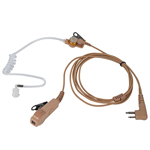 Écouteurs acoustiques Dual PTT double broche pour Motorola CLS1410 et CP200D avec micro intégré