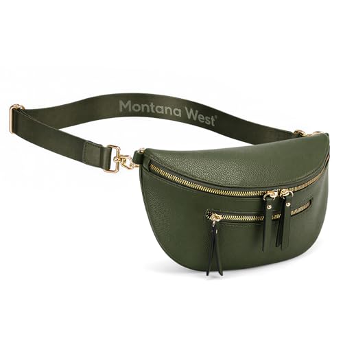 Image of Montana West Crossbody Bags for Women Bum Bag Sling Purse with Adjustable Strap