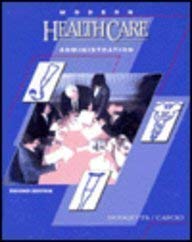 Hardcover Modern Health Care Administration Book
