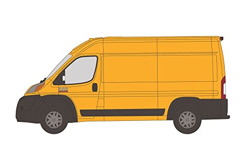 Modelo Dodge Ram ProMaster 2500 2021 1:64 Escala miniatura 2