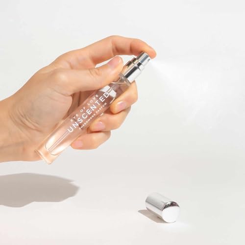 Eye of Love Unscented Pheromone Perfume for Women - Fragrance-Free Parfum Enhancer - Plant-Based Pheromones to Layer with Your Favorite Scent or Wear Alone - 10ml/0.34fl oz - Subtle Natural Fragrances