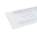 Pastlla 8 x 2 Inches Air Vent Covers, Aluminum Grille Cabinet Vent, Stainless Steel Grill Cover for Ceiling, Wall, Cabinet, Cupboard Wardrobe Ventilation