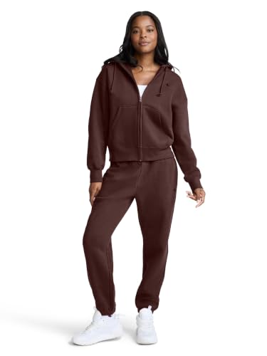 Image of Champion Women's Cinched-Bottom Fleece Sweatpants, Oversized Fit, Midweight