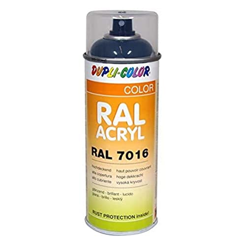 Dupli-Color 363511 RAL-Acryl-Spray 7016, 400 ml, Anthrazitgrau Glanz