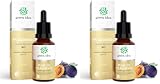 Green idea - Pflaumenöl BIO Gesichtsöl 100% Rein, Natürlich, Kaltgepresst | Pflege für Haut, Haare, Lippen und Nägel | Tägliche Gesichtspflege mit NaTrue-Zertifikat | Glasflasche und Pipette 25 ml