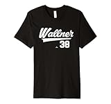 Player Name Swoosh Matt Wallner Minnesota Baseball MLBPA Premium T-Shirt