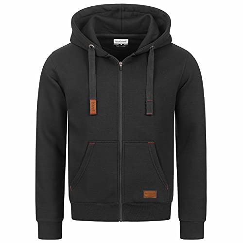 Basisstoff 33J5 BAM Sweat-shirt à capuche pour homme Noir Taille XXL Cover