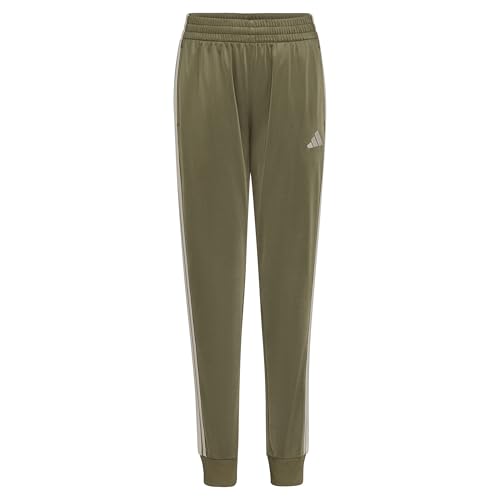 Image of adidas Boys 3-Stripe Jogger Pants | Big and Little Kids | 100% Polyester Athletic Training Pants with Elastic Waistband