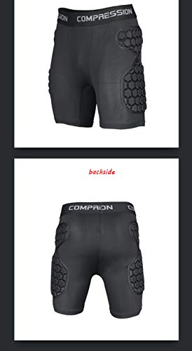 Men's Goalkeeper Shirt Padded Football Protective Gear for Men Training Suit Rib Protector for Soccer Basketball Paintball2