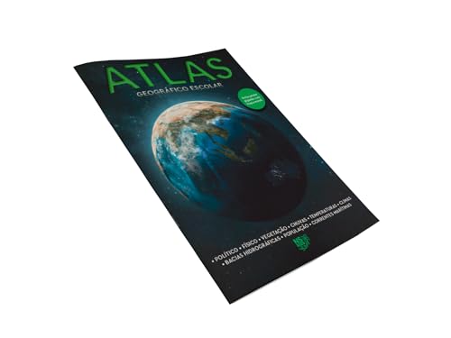 Atlas geográfico escolar - Acompanha pôster gigante