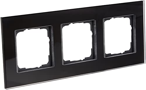Gira 021305 Esprit plaque de finition noire simple