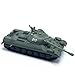 FMOCHANGMDP Tank Diecast Plastic Model, 1/72 Scale Soviet T-10 Heavy Tank Model, Adult Toys and Gift,5.6 x 1.8Inchs