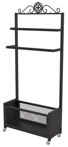 Rangement pour parapluies portables et accessoires de dressing - 2