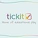 TickiT Silishapes Sensory Circles - in Home Learning Toy for Calming Sensory Play - Set of 10 - Assists Autistic Toddlers & Children