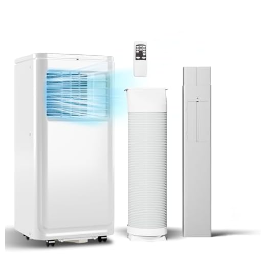 Deeyeh 8000 BTU Portable Air Conditioners,Quiet Room Portable AC Unit up to 350 Sq Ft,3 in 1 Compact Cooling Unit with Dehumidifier and Fan Functions,Portable AC with Remote Control