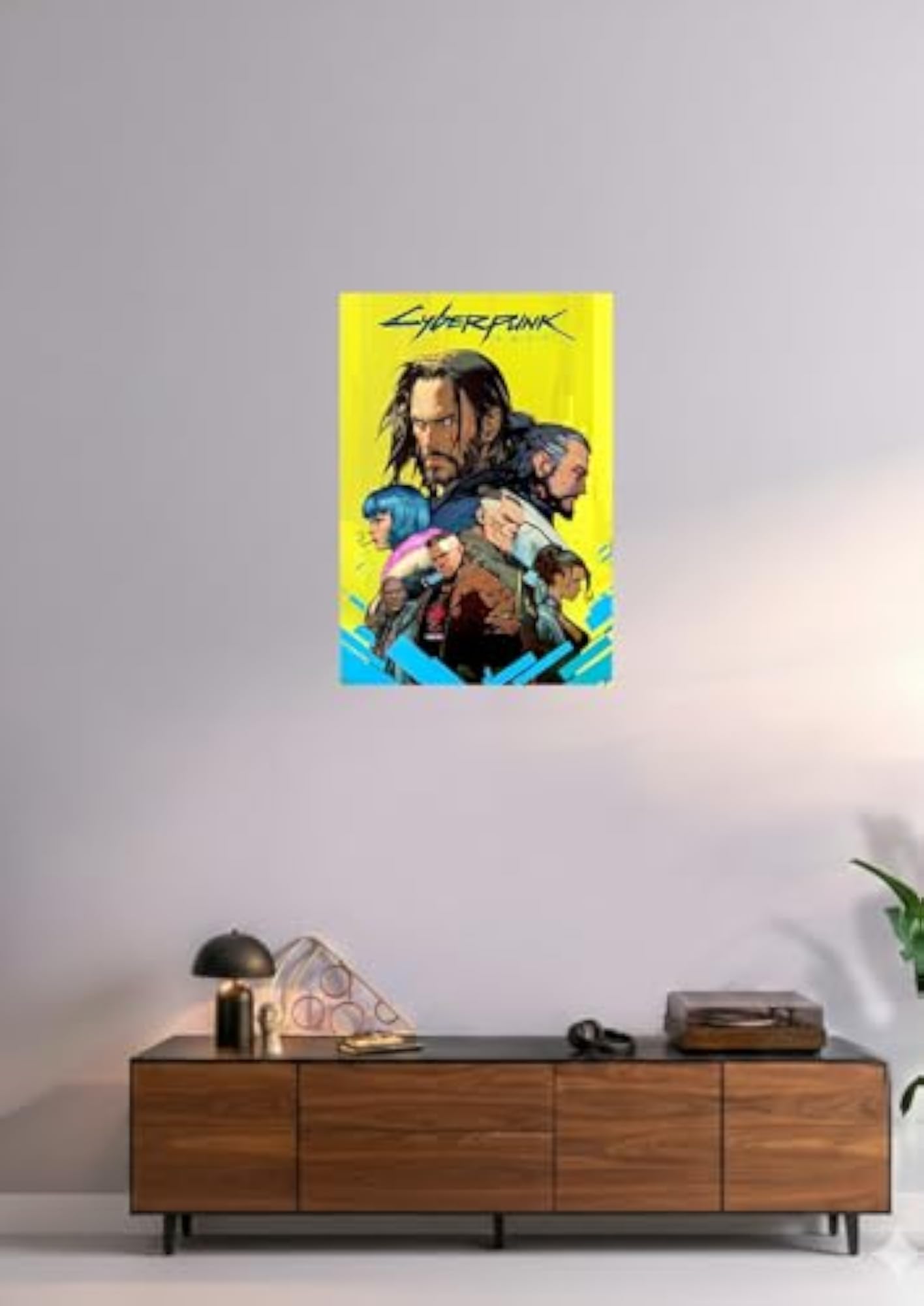 Video Game Glossy A4 Self-Adhesive Poster