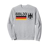 8.5 oz, Klassisch geschnitten Pfullendorf - Meine Heimat: Flagge mit Postleitzahl Sweatshirt