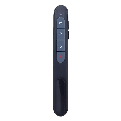 Image of Wireless Presenter with Bluetooth & 2.4G RF Modes, Volume Control & Hyperlink Support, USB-C /A Dual-Port, Plug & Play Portable Presentation Remote for Windows /Mac /Linux /Android