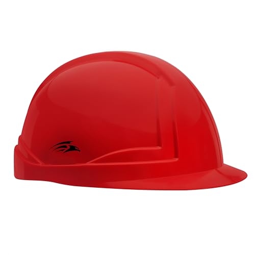 Image of PERF Safety Helmet for Construction & Outdoor Work|Easy 3D Fitting System for Any Head Size|Lightweight|8-Point Support Easy Impact Absorption Sweatband|XPrssPNV (Red)