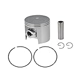 WFLNHB Piston 66mm Bore 69.5mm Height Rings Kit Motorcycle Replacement for Yamaha DT 175 YT175 STD