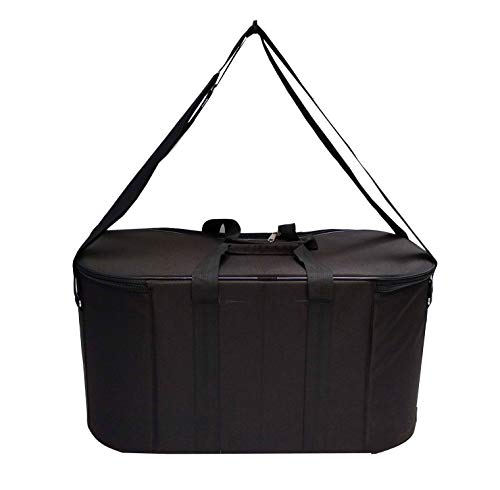 Image of Malav Tabla Hard Fiber Case Bag Black