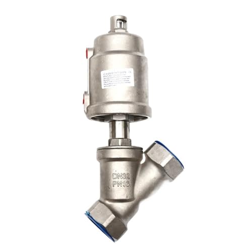 Vanne pneumatique filetée DN32 acier inoxydable double acting type Y - 2