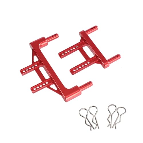 Pilier de fixation de coque RC 1:14 Q130 en métal rouge